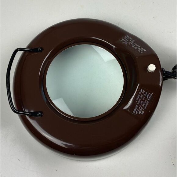 Vtg Underwriters Laboratories Medical Portable Magnifying Lamp LTS E78751 wClamp - Picture 4 of 12